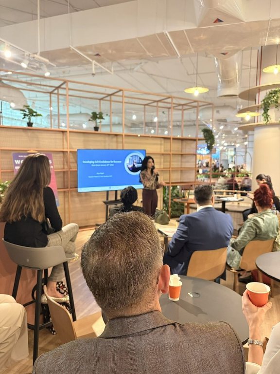 An Expert Ease practitioner leading a live workplace development session