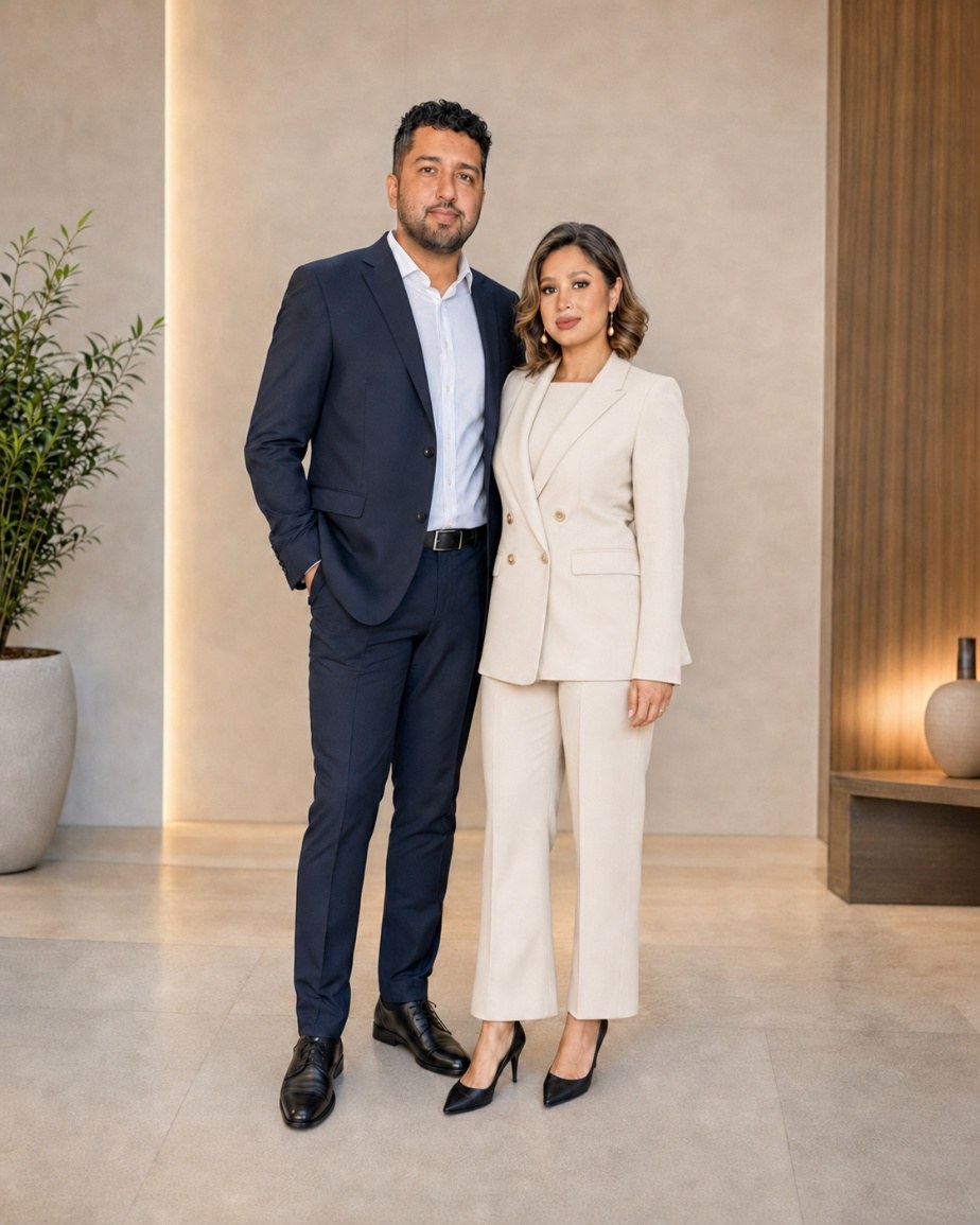 Expert Ease Training founders Sarah Javid and Assad Rajah